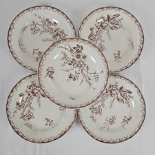 Assiettes plates fleurs d'occasion  Saint-Macaire