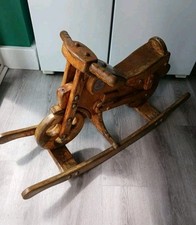 Handmade wooden rocking for sale  IPSWICH