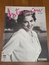 Interview Magazine May 1989 Madonna Andy Warhol Winona Ryder comprar usado  Enviando para Brazil