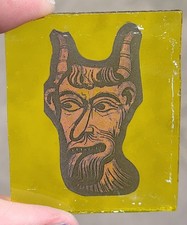 Devil stained glass for sale  BATTLE