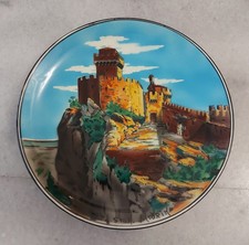 Piatto ceramica souvenir usato  Roma