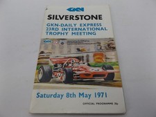 1971 silverstone programme for sale  ST. IVES