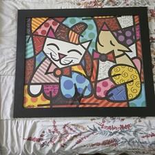 Romero britto cat for sale  Miami