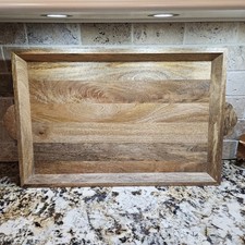 Carved wood tray for sale  Saint Joseph