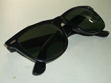 ÓCULOS DE SOL 54 18 M VINTAGE B&L RAY-BAN L1724 G15 CRISTAL PRETO ÉBANO WAYFARER II, usado comprar usado  Enviando para Brazil