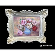 Vintage painting flowers for sale  Ellington