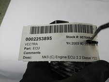 09186187 ecu vectra for sale  SKELMERSDALE