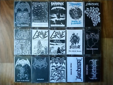 Tapes Lot: Crematory Dismember Carnage Desultory Grave Carbonized comprar usado  Enviando para Brazil