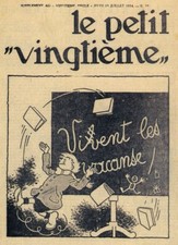 Petit vingtieme juillet d'occasion  Yerres