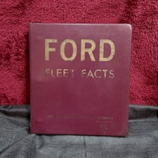 Vintage 1969 Ford Fleet Facts Binder Mustang Falcon T-Bird Maverick Dealer Book, usado comprar usado  Enviando para Brazil