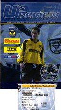 2002 oxford united for sale  BOURNEMOUTH