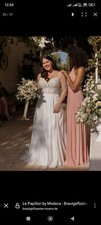 Hochzeitskleid modeca ungetrag gebraucht kaufen  Duisburg