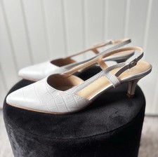 Elegante slingpumps echtleder gebraucht kaufen  Castrop-Rauxel