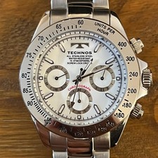 Relógio masculino Technos Tsm401Tw cronógrafo 10 atmosférico à prova d'água comprar usado  Enviando para Brazil