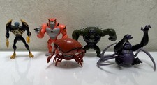 Lote de 5 bonecos colecionáveis Ben Ten Ultimate Alien Series 2010 pacote RARO comprar usado  Enviando para Brazil