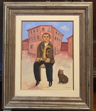 Giuseppe vignani dipinto usato  Torino