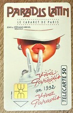 Paradis latin telecarte d'occasion  Marseille V
