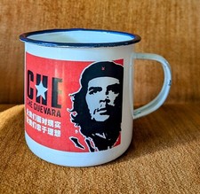 Enamel tin cup d'occasion  Expédié en Belgium