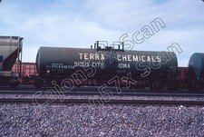 Carro-tanque original Slide- UTLX-Terra Chemicals 802770 em North Lake, IL.1/89, usado comprar usado  Enviando para Brazil