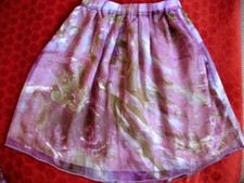 Rock plissee chiffon gebraucht kaufen  Berlin