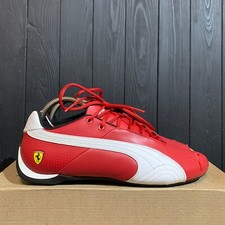 Tênis Masculino Puma Ferrari Vintage Couro Vermelho Tamanho 44.5 UE 29 cm 11 EUA comprar usado  Enviando para Brazil