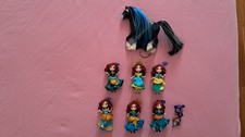 Disney Little Kingdom MERIDA lot and Horse Shimmer style Angus comprar usado  Enviando para Brazil