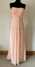 Peach chiffon dress for sale  BRENTWOOD