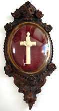 Antique reliquary carved d'occasion  Expédié en Belgium