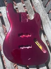 Usado, Corpo de baixo jazz relíquia vermelho cereja nitro luz premium FAÇA SEU PEDIDO JVGitarras comprar usado  Enviando para Brazil