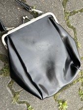 Schwarze vintage umhängetasch gebraucht kaufen  Berlin