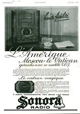 Publicité ancienne radio d'occasion  France