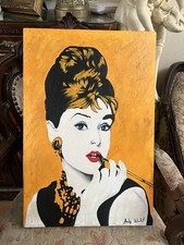 Andy Warhol - Tela a óleo incrível - Assinada - Estampada - A1 - Pop Art comprar usado  Enviando para Brazil