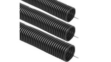 Rura instalacyjna karbowana 40/34 PVC 320N z pilotem, czarna /opak. = 25m/ na sprzedaż  PL
