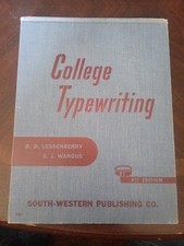 College typewriting intensive for sale  El Paso