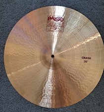 Paiste 2002 crash for sale  BUCKINGHAM