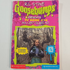 Livro de TV Goosebumps #14 You Cant Scare Me - R.L. Livro em brochura Stine primeira impressão comprar usado  Enviando para Brazil
