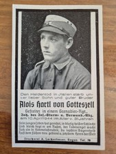 Sterbebild death card gebraucht kaufen  Deutschland