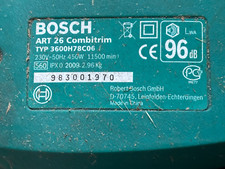Bosch rasentrimmer art gebraucht kaufen  Nümbrecht