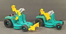 LOT OF 2 1991 TYCO CRASH TEST DUMMIES RIDING LAWN MOWER FOR PARTS AS IS  comprar usado  Enviando para Brazil