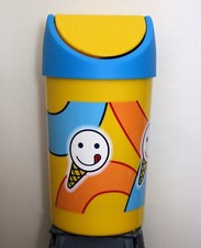 Cestino gettacarte plastica usato  Milano