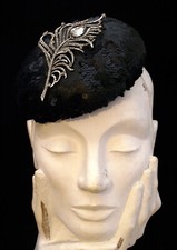 Black crystal peacock for sale  HERTFORD