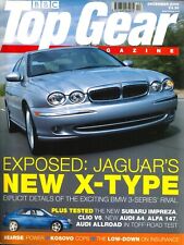 UK BBC Top Gear Magazine: Issue #87, Jaguar X-Type, Audi A4, Alfa 147, Dec 2000 comprar usado  Enviando para Brazil