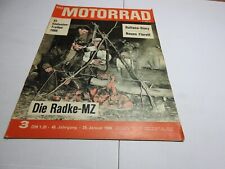 Motorrad zeitschrift 1966 gebraucht kaufen  Höchstädt a.d.Donau