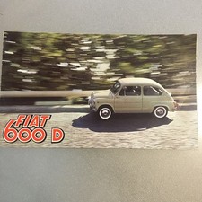 Fiat 600d brochure usato  Ponderano