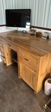 Solid oak desk for sale  PORTSMOUTH