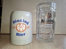 Binding bier bierkrug gebraucht kaufen  Seligenstadt