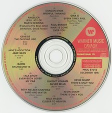 Warner Music Canada Promotional CD Vol. 343 December 1997 (Canadian Radio CD) comprar usado  Enviando para Brazil