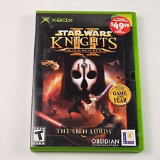 Jogo Star Wars Knights Of The Old Republic 2 The Sith Lords (Xbox) comprar usado  Enviando para Brazil