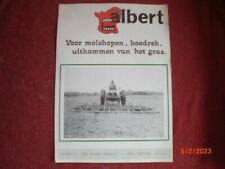 Herse albert advertising d'occasion  Expédié en Belgium