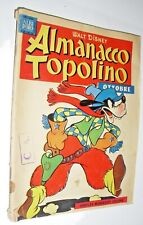 Almanacco topolino ottobre usato  Italia